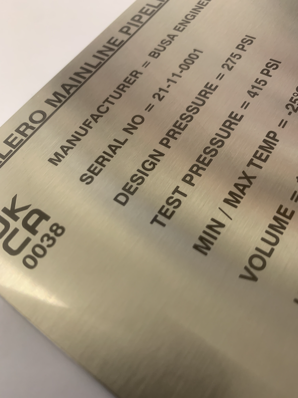 metal label 5